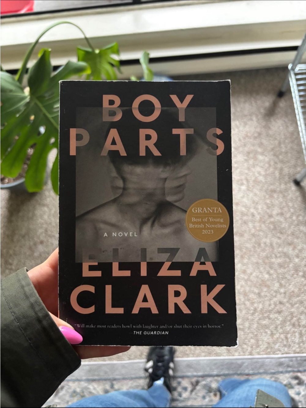 Boy parts Eliza Clark paperback book